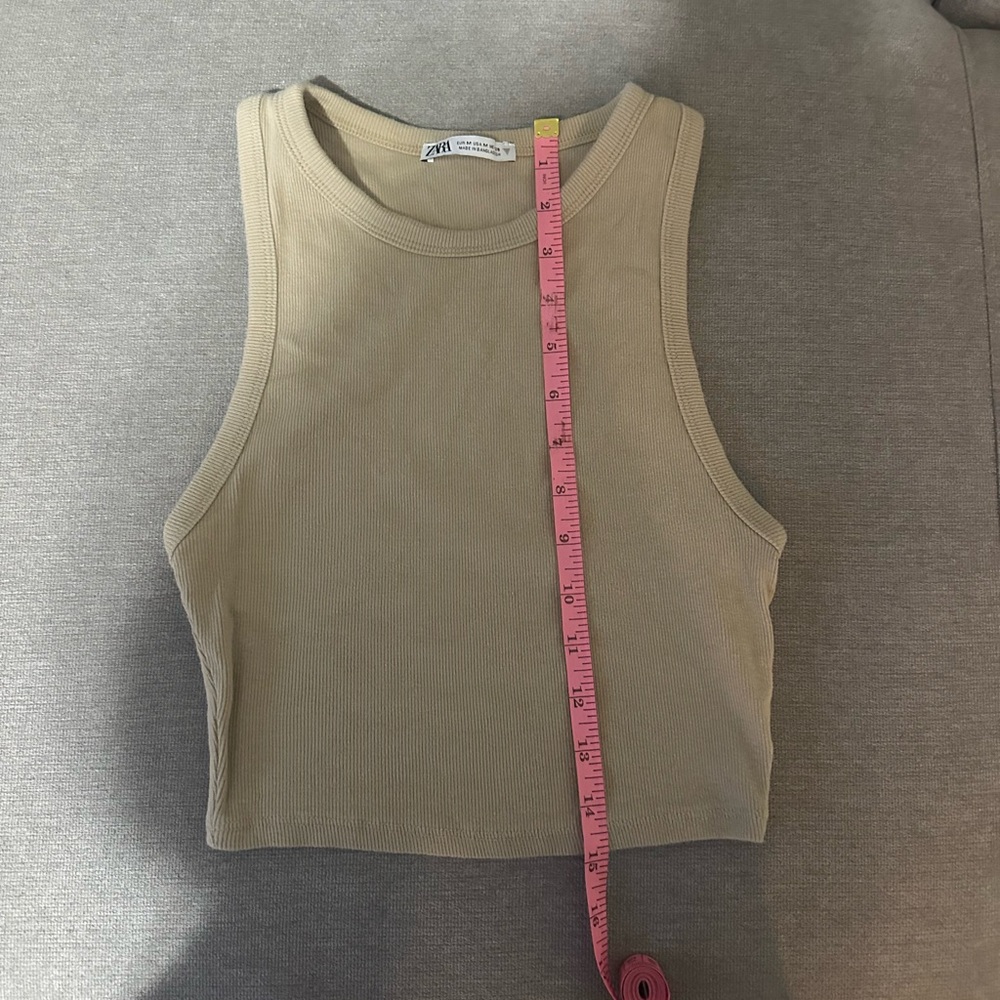 Zara Beige Tank Top